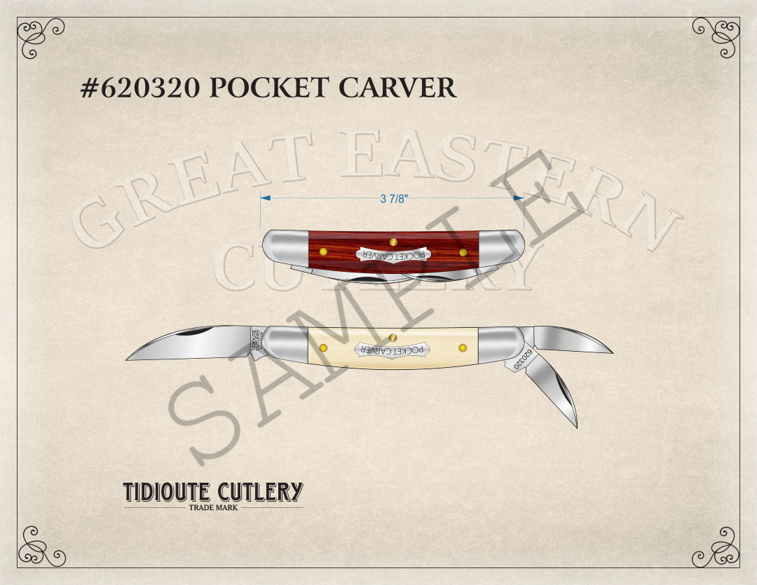 #62 Tidioute Pocket Carver Poster